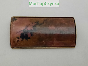 Купить Брошь Яшма, Серебро 875 проба