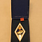 Знак ромб МАМИ — Тяжёлый металл, эмаль