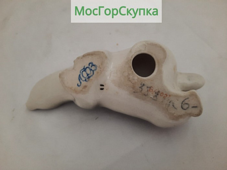 Статуэтка фарфоровая Барсук — ЛФЗ