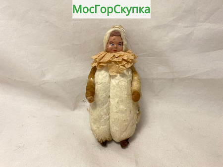 Ёлочная игрушка Ребёнок — вата, папье-маше